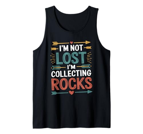 Stones Lover Geologist I'm Collecting Rocks Funny Jokes Men Camiseta sin Mangas