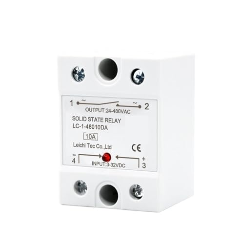 Solid state relay monophasé SSR 40A 60A 80A commutation rapide - 2