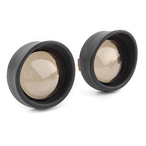 Cnfang4 Motorbike Turn Signal Visors Lens Covers Light Indicator Lamp for Harley Dyna for Softail For Sportsters Touring Plastic Black