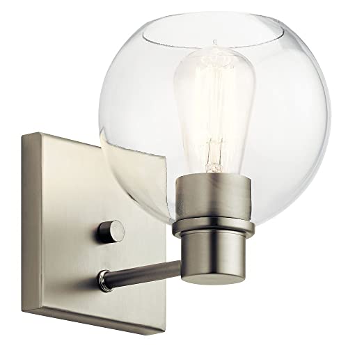 Image of Kichler Lighting 45892NI One Light Wall Sconce from The Harmony Collection, Brushed Nickel