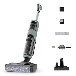 Rowenta X-Clean 2, 2-in-1 Nass-Trockensauger, ECO-/MAX-Modi für makellose Ergebnisse, 1,1 kg leicht, selbstfahrende Walze, Kantenreinigung, 90 Sek. Selbstreinigungszyklus, Eucalyptus, GZ2262E0