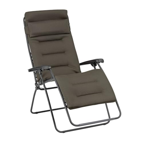 Lafuma Mobilier - Gepolsterter Relaxsessel Zero Gravity RSX Clip XL - Klappbarer Liegestuhl für Garten und Innenbereich - Strapazierfähiges AirComfort®-Gewebe - Mehrpositionenliege XL, Komfortabel