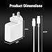 FJEZCHN 100W USB C Laptop Charger Compatible with Mac Book Pro 13 14 15 16 Inch Air 13 15 Inch 2018/2019/ 2020/2021/ 2022/2023/ 2024 I Pad Pro I pad Air and all USB-C Type C Devices