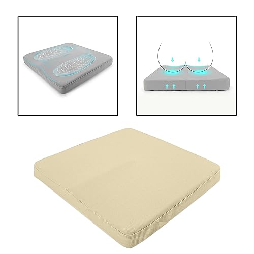 Coussin de siège ergonomique en mousse à mémoire de forme lavable - 8