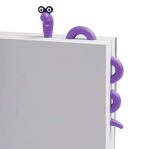 Artori Design - Marcapáginas para niños, diseño de Wally Clip en color morado