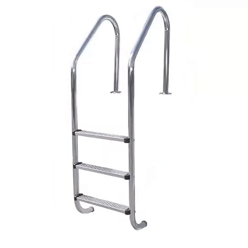 Poolzilla Three Tread Salt Ladder with Stainless Steel Steps