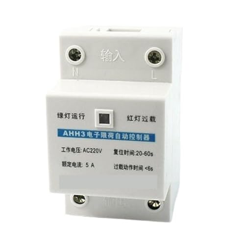 Contrôleur moteur AC 220V 5A AHH35A relais thermique bipolaire de protection