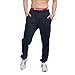 Champion Men's Closed Bottom Light Weight Jersey Sweatpant, Navy, 4XL