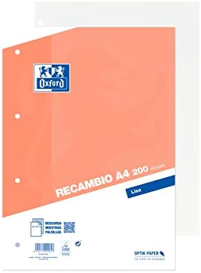 Feuille Lignée A4 Bloc Ligné Avec Marge Et Perforé A4 Papier Blanc