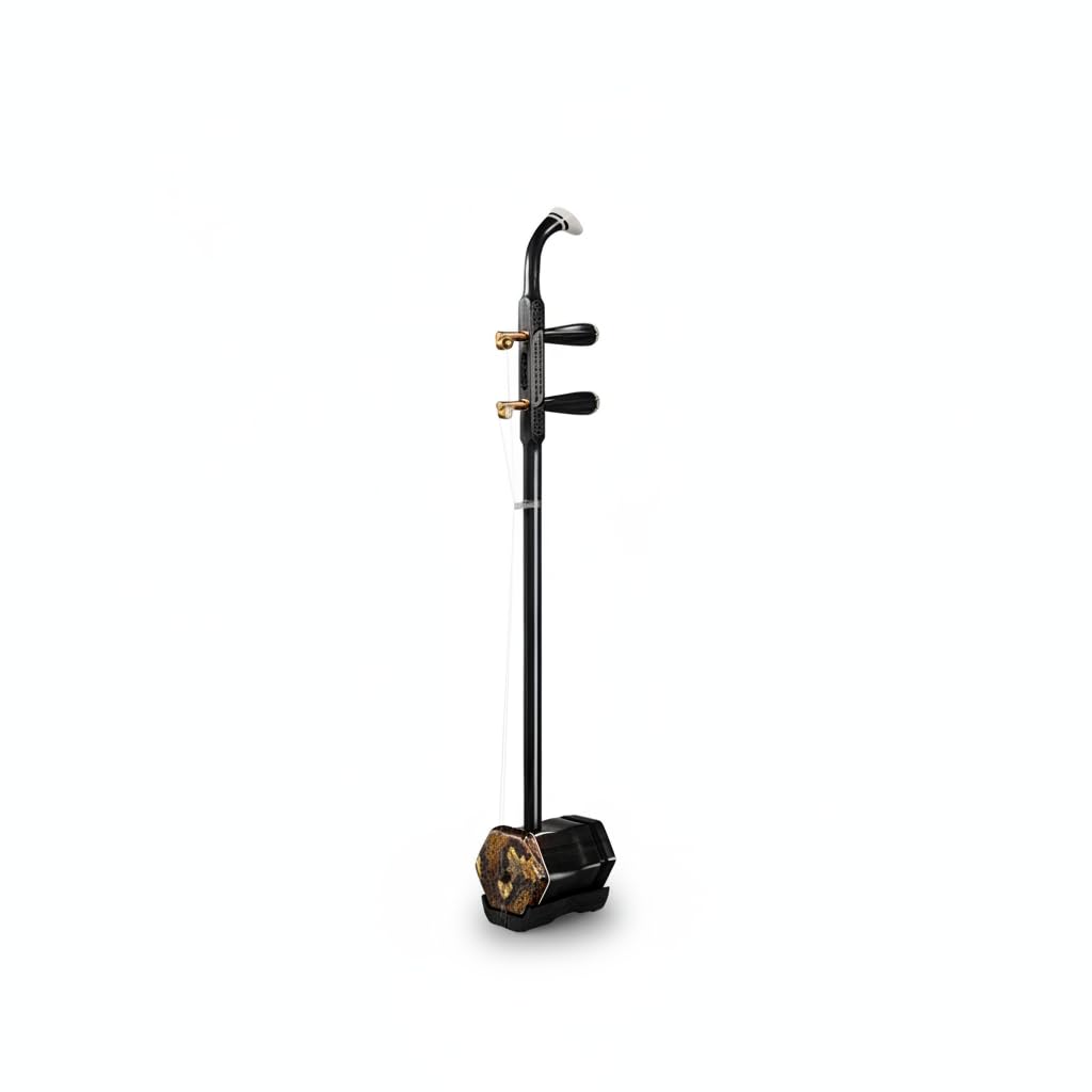 Erhu Hexagonal Profesional, Clavijas Metal, Erhu para Adultos, Actuaciones Pequeñas, Para Músicos Noveles, style to 3