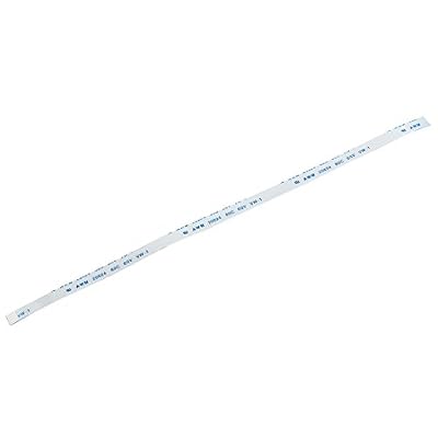uxcell a Type 0.5mm Pitch 10Pin AWM 80C 60V VW-1 Flexible Flat Cable FFC 200mm 20Pcs