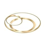 Hängelampe, dünne, Moderne ringförmige Deckenleuchte, LED-Seitenbeleuchtung, Designlampe, Unterputzmontage in der Nähe von Armaturen für Villa, Schlafzimmer, Küche, Eingangsbereich, Flur, Badezim