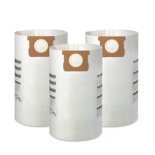 Image of Vacmaster VDBM Standard Dust Bags for 8-10 Gal Wet /Dry Vacs 3-Pack