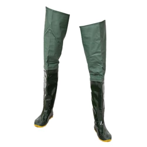 Pesca con mosca con vadeador impermeable stockingfoot y botas de pesca de suela suave 3