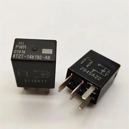 Relais 8T2T-14B192-AB 4 PIN Ford et auto lot de 5 pièces de rechange