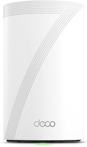 Image of TP-Link Deco 7 Pro BE63 Tri-Band WiFi 7 BE10000 Whole Home Mesh System- 6-Stream 10 Gbps, 4X 2.5G Ports Wired Backhaul, 4X Smart Internal Antennas, VPN, HomeShield, Free Expert Support (1-Pack)