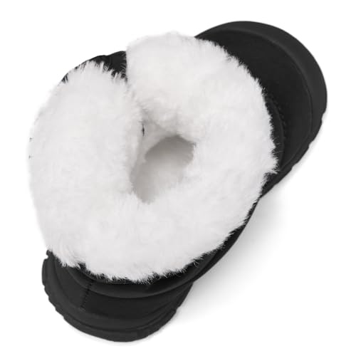 MORENDL Toddler Winter Snow Boots 0-4 Years Boy & Girl Warm Fur Walking Shoes Baby Booties4