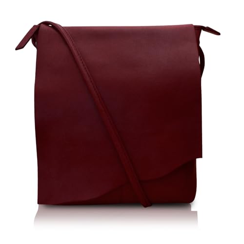 Image of ili New York Leather Mini Sac Crossbody - Genuine Leather Crossbody Bags for Women with RFID Blocking, Adjustable Strap
