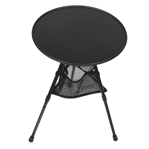 Parliky Portable Aluminum Alloy Folding Table Gear Height Camping Table for Outdoor Picnics Beach BBQ Tailgating Compact Easy to Store and Carry Stable Design