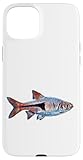 Acuario de Agua Dulce Arlequín Rasbora Trigonostigma Carcasa para iPhone 15 Plus