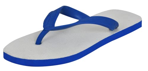 Image of Hawalker Prime Men's Flip Flops Made with 100% Natural & Durable Rubber for All Weather | Comfortable Hawai Chappals | Regular Wear Slippers (Red, White & Maroon)