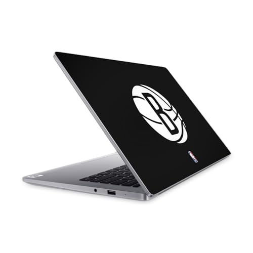 Vinyle autocollant Mi Notebook 14 NBA Brooklyn Nets skin noir PC portable