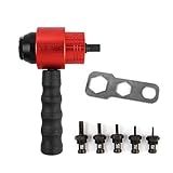 jyibinee 1 Set Riveter Adapter -Rust High Hardness Professional Clutch Type Hand Automatic Nut Tool Hardware Tools Riveting Machine