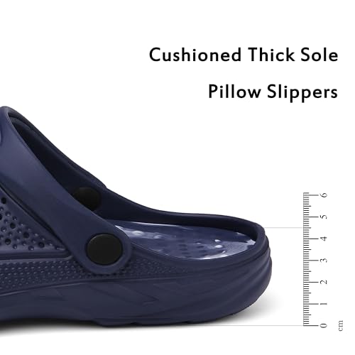 Image of INMINPIN Mens Womens Garden Clogs Shoes Beach Slippers Pool Water Sandals with Comfortable Arch Support Insole