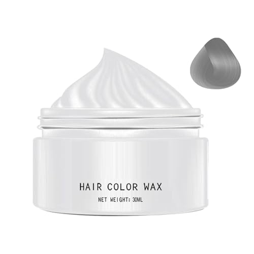 Yianyal para Cabello de Color - 30 ml Color Capilar Temporal,Crema Modeladora Lavable Para Hombres Mujeres Niños Fiestas Eventos Halloween