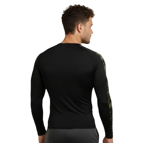 Image of NINQ Half Sleeve Compression T-Shirt - Men's Athletic & Sports Tights for Fitness Gym