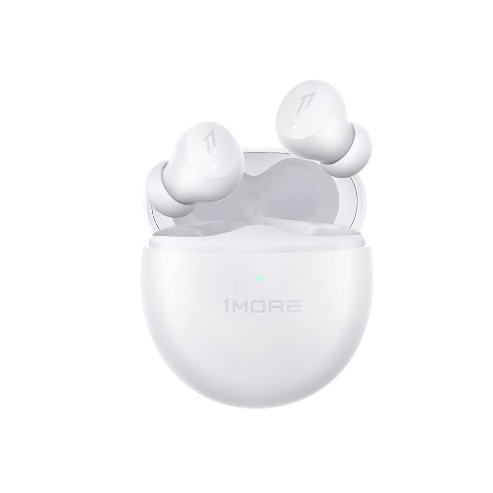 1MORE ComfoBuds Mini Hybrid Active Noise Cancelling Earbuds, in-Ear Headphones with Stereo Sound, Bl
