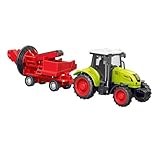 [Conception à inertie] : Ce véhicule agricole miniature est doté d'une conception à inertie. Une simple poussée suffit pour le faire glisser sur une certaine distance
