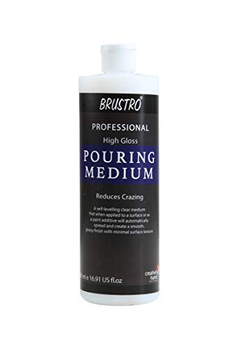 Image of BRUSTRO Professional and HIGH Gloss Pouring Medium 500 Ml