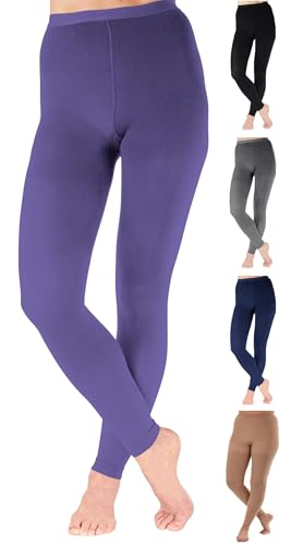 Image of ABSOLUTE SUPPORT Women Compression Leggings 20-30mmHg, Purple, 2X-Large