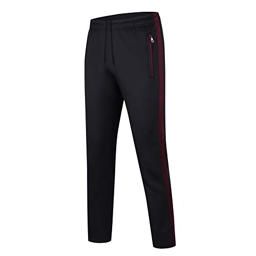 Image of Men's Casual Tracksuit Long Sleeve Sweatsuit Athletic Set Full Zip Running Jogging Sports Jacket and Pants