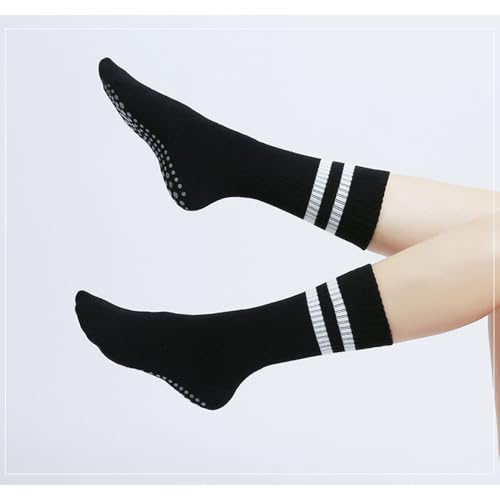 Long Yoga Socks with Grip. Non-Slip Women in Pilates. Ballet. Dance. and Hospital Personalized Multi-Color4