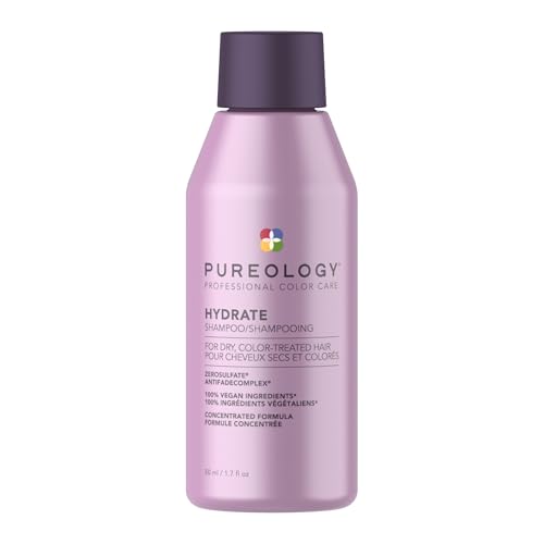Pureology Hydrate Conditioner - For Dry or Color Treated Hair Nourishing Conditioner to Restore Moisture & Seal in Hydration Protects Color Vibrancy Vegan 1.7 Fl Oz