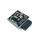 Gintai TPM2.0 Modul SPI 12 Pin für MSI MAG B460 Torpedo / B460M Bazooka / B460 Tomahawk / B460M Mortar WiFi / B460M Mortar Serie Motherboard mit TPM2.0 (MS-4462) TPM 2.0 Infineon SLB9662 70 kg
