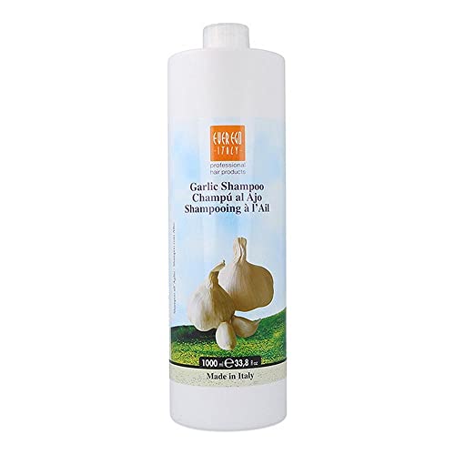 Ever Ego Italy Garlic Shampoo 1L for Damaged & Colored Hair