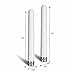 TRENDnet 3/6/7 dBi Outdoor Tri-Band Omni Antenna Kit, TEW-A057, 2.4GHz, 5GHz, 6GHz, Compatible with 802.11be/ ax/ac/n/g/b/a Routers and Access Points, N-Type Connector, White