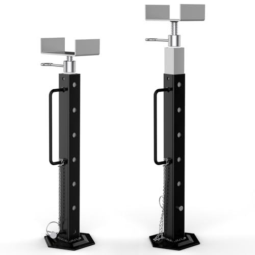 RV Slide Out Support Jacks 19'-47', Camper Stabilizer Jacks 2 Pcs