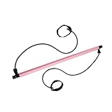 SOPOTUTU Yoga Trainingsstange Mit Fußschlaufe Für Pilates Fitness Und Widerstandsübungen Tragbar Und Vielseitig Einsetzbar Für Ganzkörpertraining