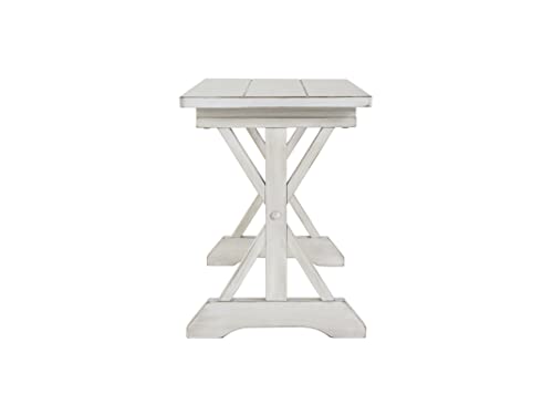 Boraam Jamestown Dining Bench, Antique White #TOP4