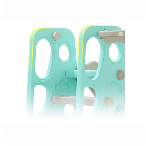 Indoor Slide Three-In-One Slide Indoor Toddler Play Family Slide Playground Recommended For Children Ages 1-10 Freestanding Slides (Color : Green, Size : 175X150X118Cm) #TOP3