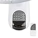 Comfort Zone Oscillating Wall Mount Fan with Remote Control, Timer, Auto Shut Off, Adjustable Tilt, Quiet, 16 inch, 3 Speed, Ideal for Home, Bedroom, Gym & Office, Airflow 14.07 ft/sec, CZ16WR