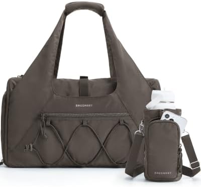 BAGSMART Sporttasche für Damen, leichte Reisetasche mit Schuhfach | Weekender mit Nassfach, Workout-Yoga-Tragetasche