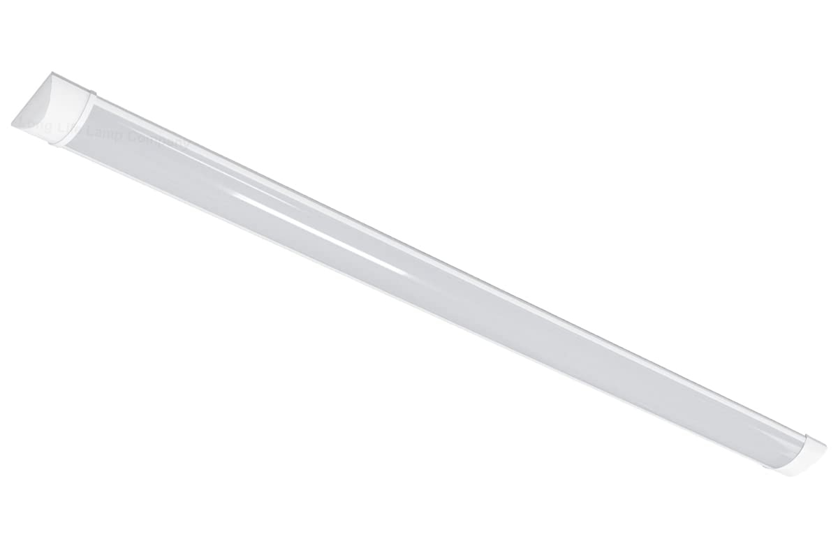 Long Life Lamp Company White 40W Ceiling Batten Light Cool 6500K 120Cm 4Ft Fb04
