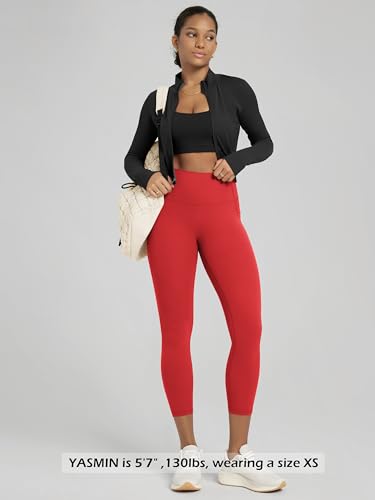 Image of ODODOS Buttery Soft Lounge Yoga Leggings with Pockets for Women 23 inch / 25 inch /28 inch High Waist Yoga Pants