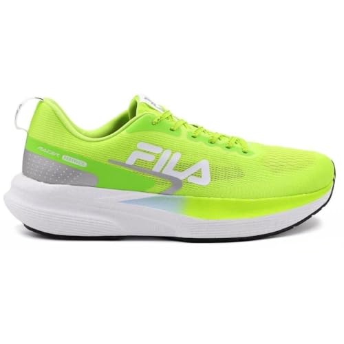 Tenis Fila Racer Fastpace Masculino, Acid Lime/Aquamarine/White, 40