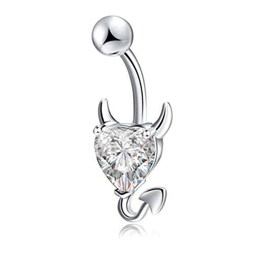Preisvergleich Produktbild Candyboom Q01591 Modische Kristall Strass Piercing Schmuck Bauchnabelpiercing Kit